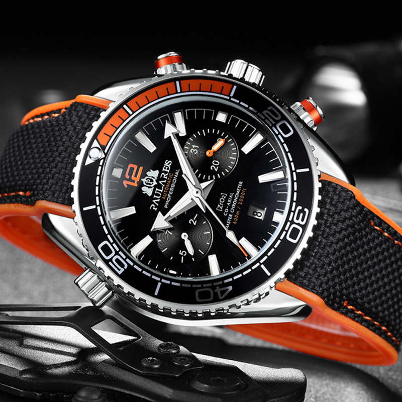 PAULAREIS P Luxury Men Automat - Luxury Watch Rubber Strap recensione e prezzo