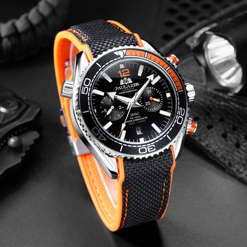 PAULAREIS P Luxury Men Automat - Luxury Watch Rubber Strap recensione e prezzo