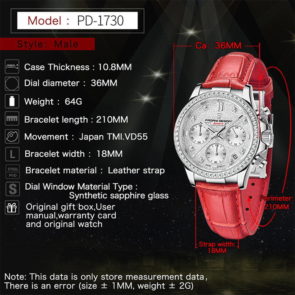 PAGANI DESIGN 1730 Fashion Mul - Luxury Watch Design recensione e prezzo