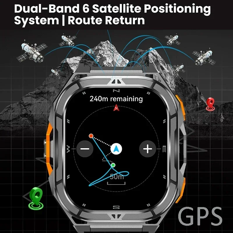 Luxury AMOLED Smartwatch Real  - Compass Watch Luxury recensione e prezzo