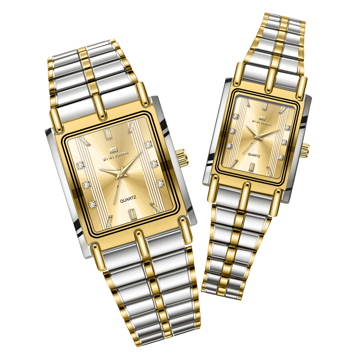 Luxury Couple Stainless Steel  - Compass Watch Luxury recensione e prezzo