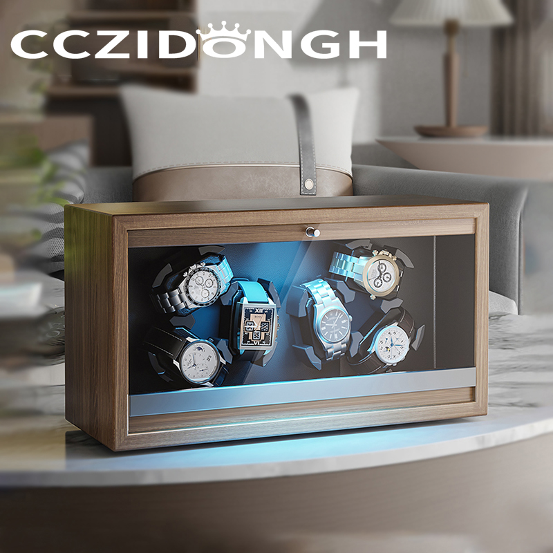 Brand New Wooden Watch Winder  - Luxury Watch Winder Box recensione e prezzo