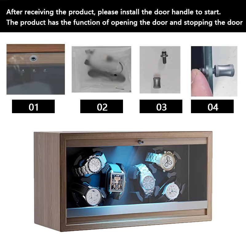 Brand New Wooden Watch Winder  - Luxury Watch Winder Box recensione e prezzo