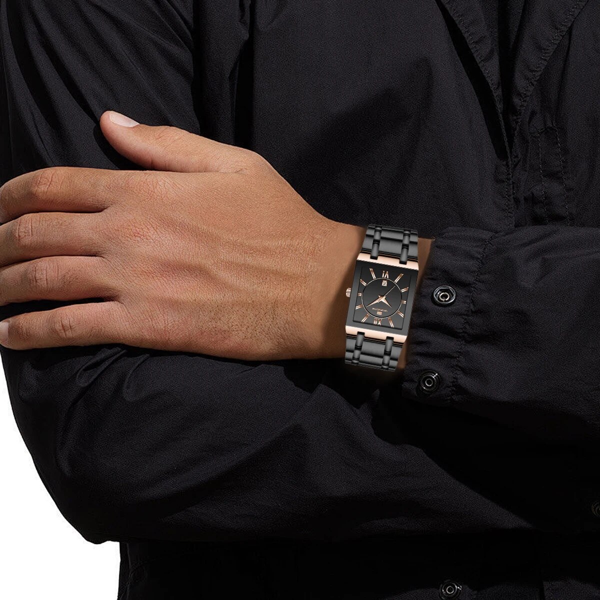 Men Business Watch Simple Desi - Luxury Watch All Black recensione e prezzo