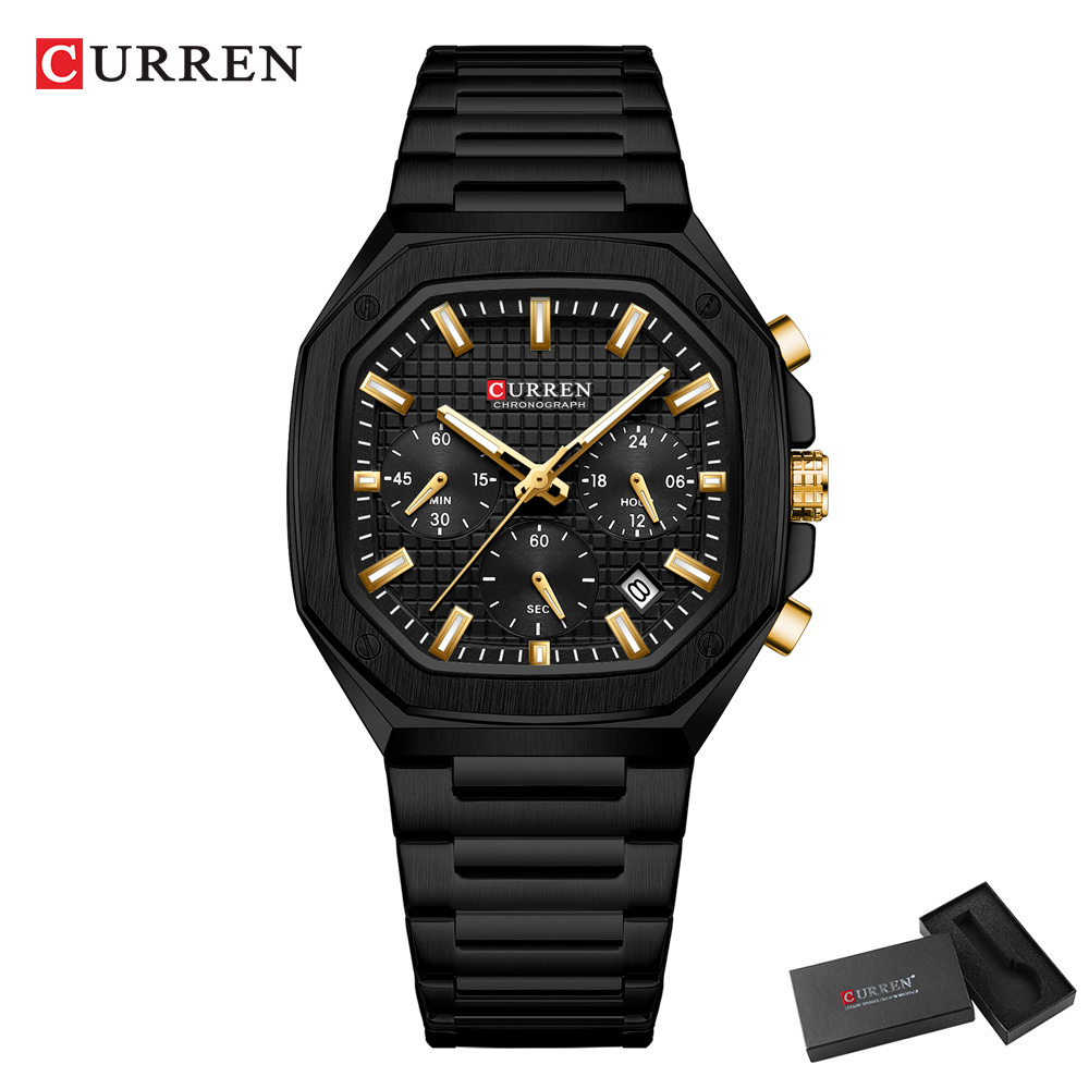 CURREN Luxury Square Chrono Wa - Luxury Watch Design recensione e prezzo