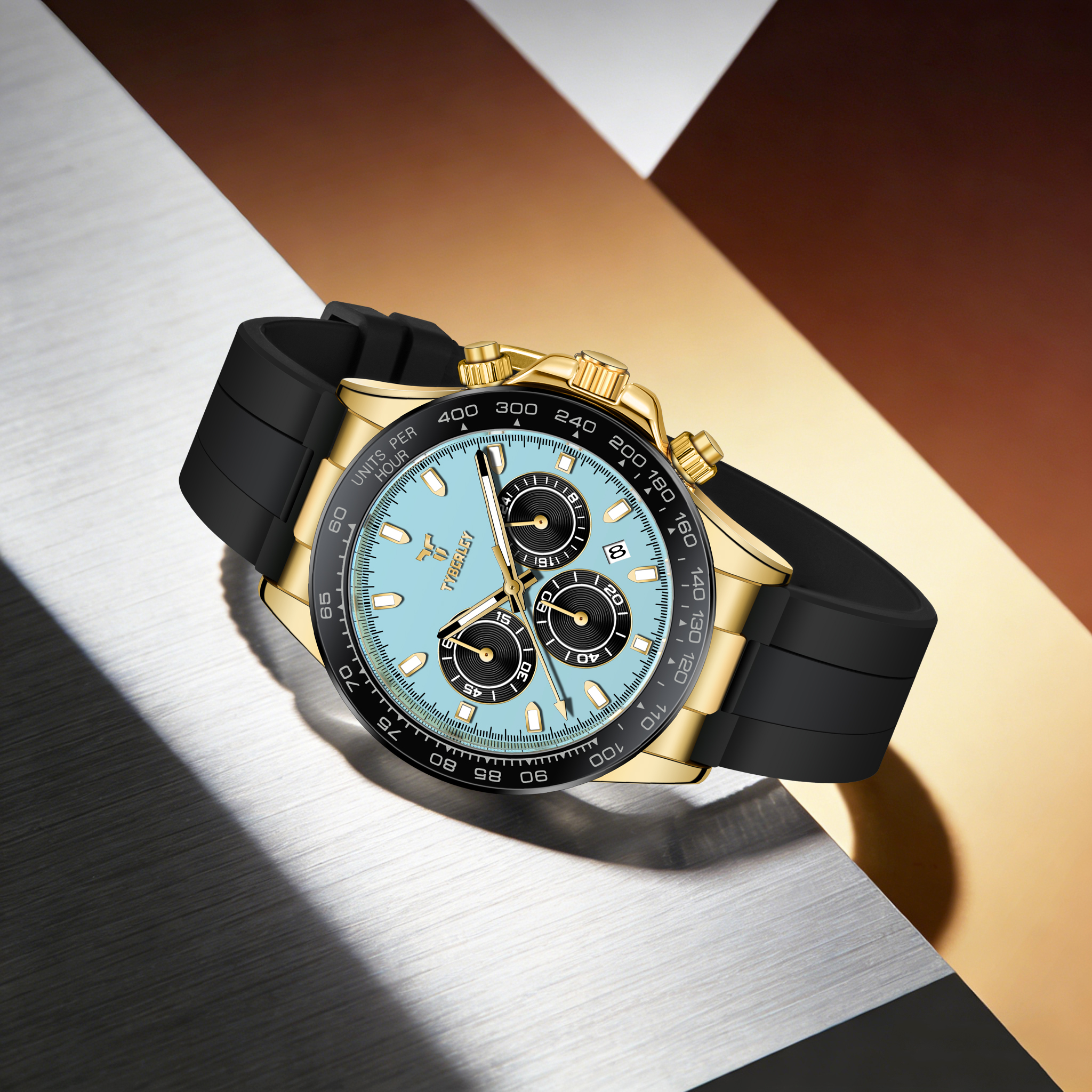 TYBERLEY Sophisticated Eleganc - Luxury Watch Rubber Strap recensione e prezzo