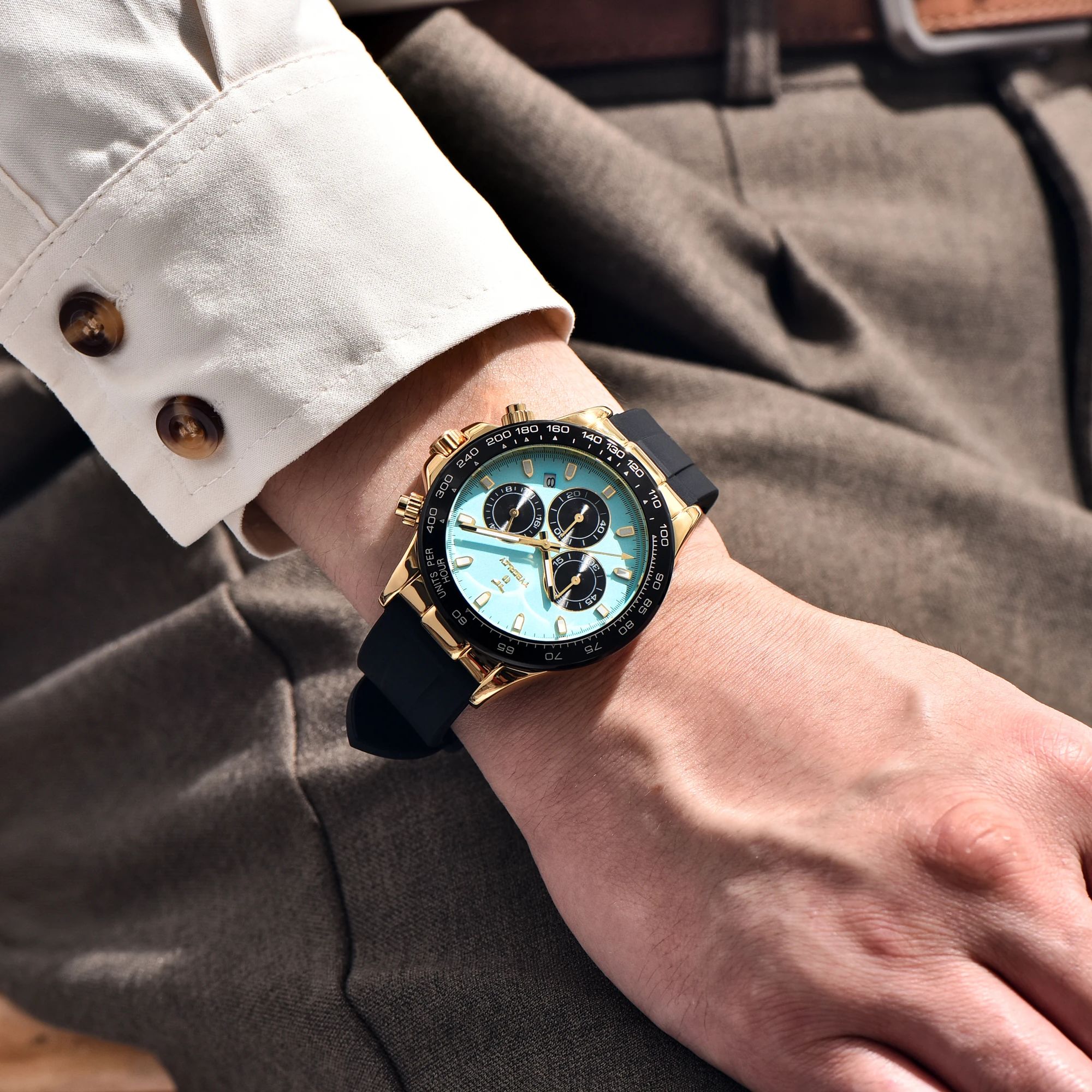 TYBERLEY Sophisticated Eleganc - Luxury Watch Rubber Strap recensione e prezzo