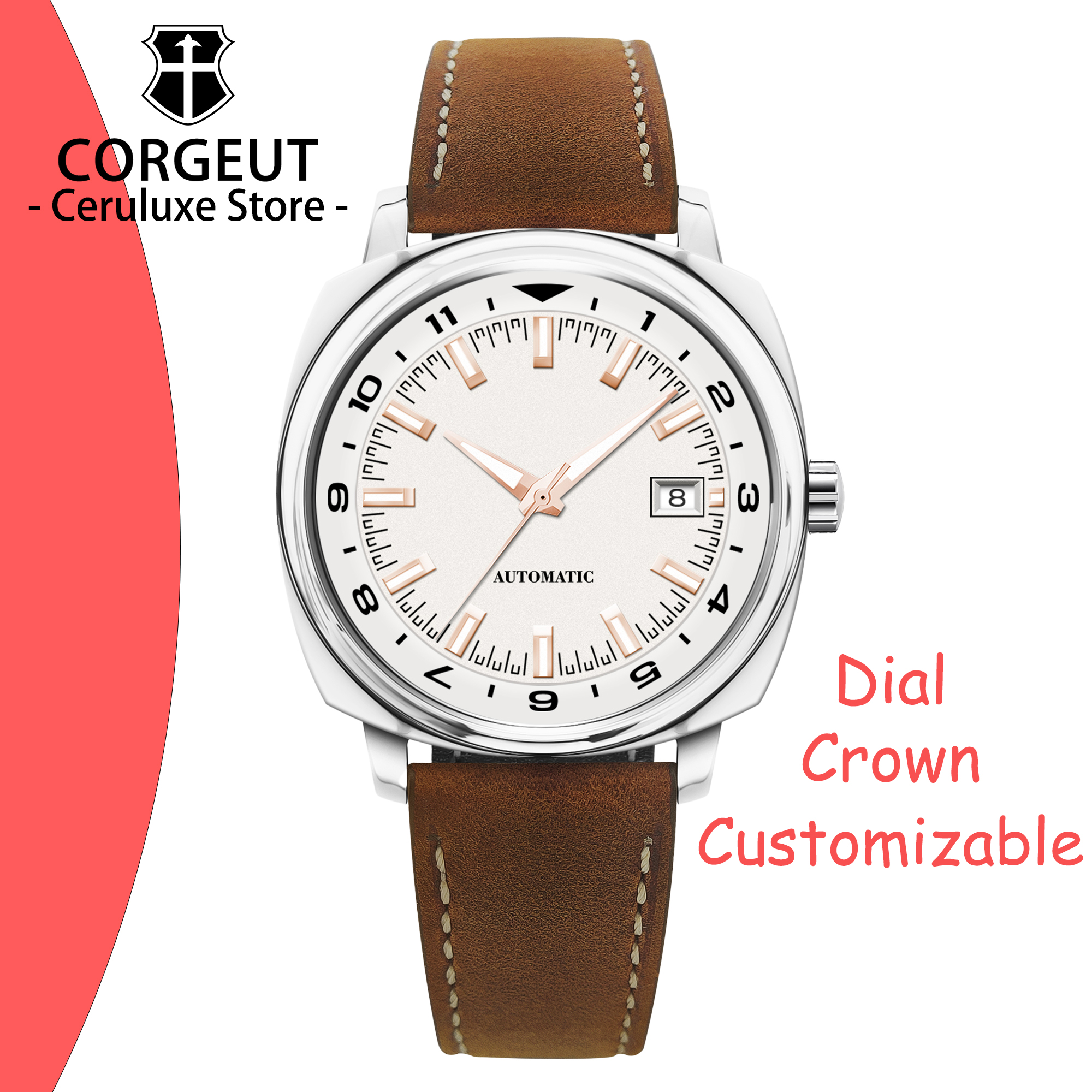 CUSTOM 42MM Stainless Steel Sa - Luxury Watch Life recensione e prezzo