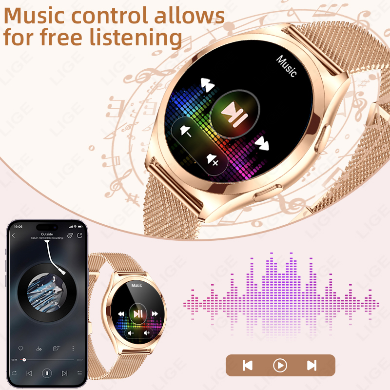 LIGE Luxury Smart Watch For Wo - Compass Watch Luxury recensione e prezzo