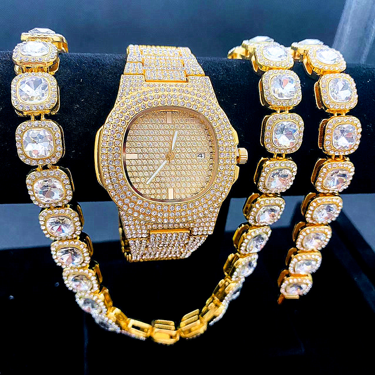 Luxury Watch + Chain + Bracele - Luxury Watch Miami recensione e prezzo