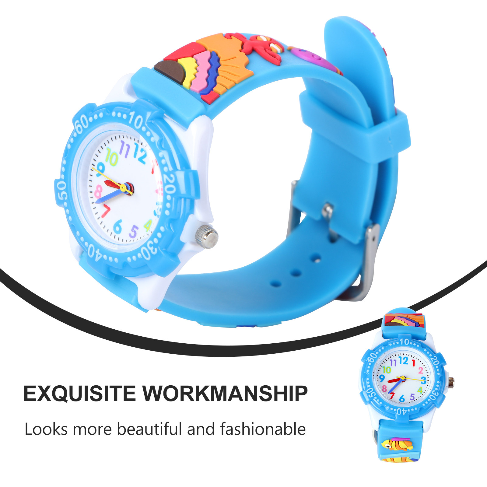 Creative Kids Watch Blue 3D Un - Luxury Watch Kids recensione e prezzo