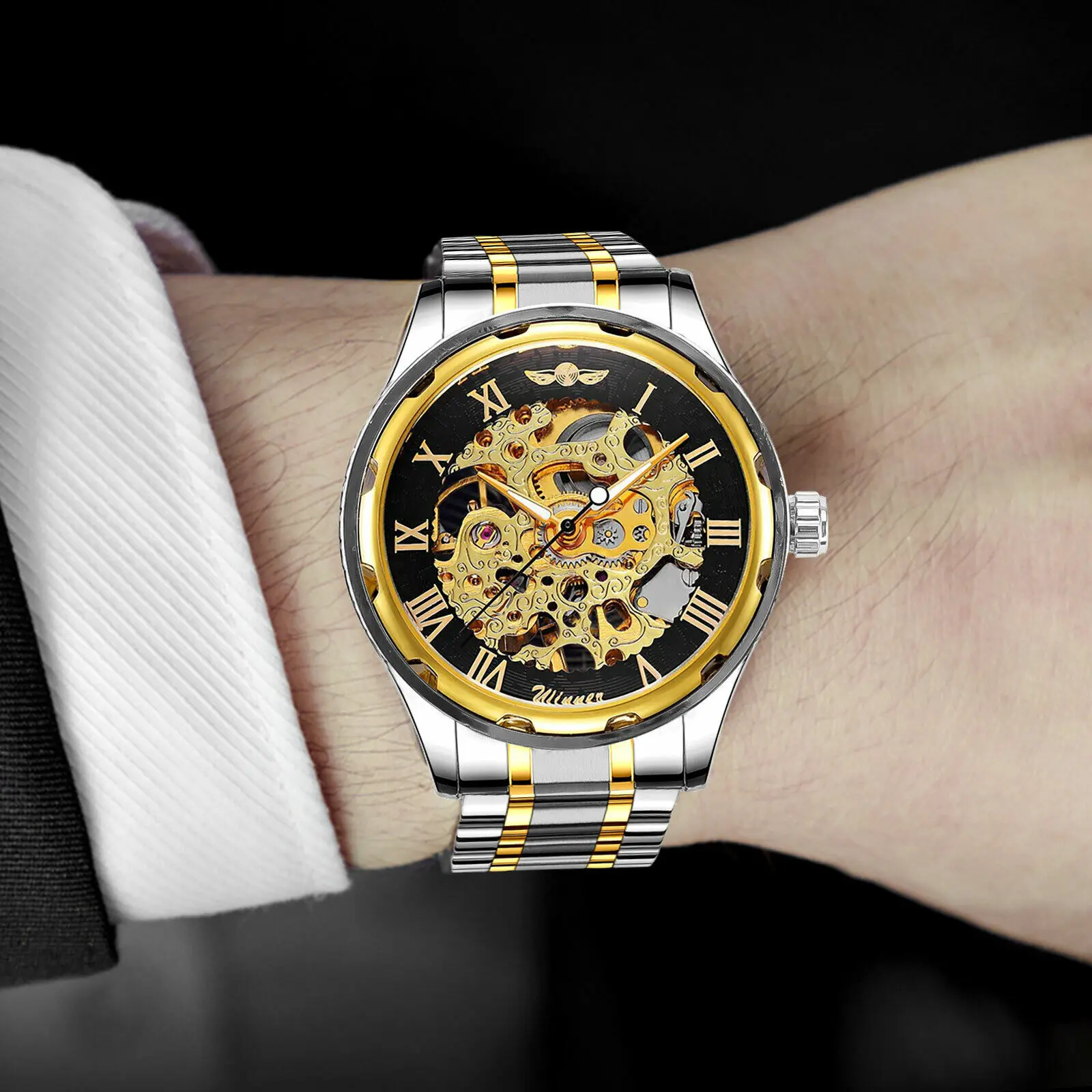 Men's Stainless Steel Strap Ro - Luxury Watch Nice recensione e prezzo