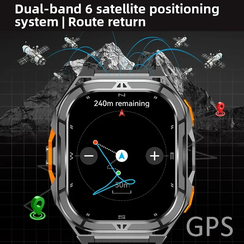 Luxury AMOLED Smartwatch Real  - Compass Watch Luxury recensione e prezzo