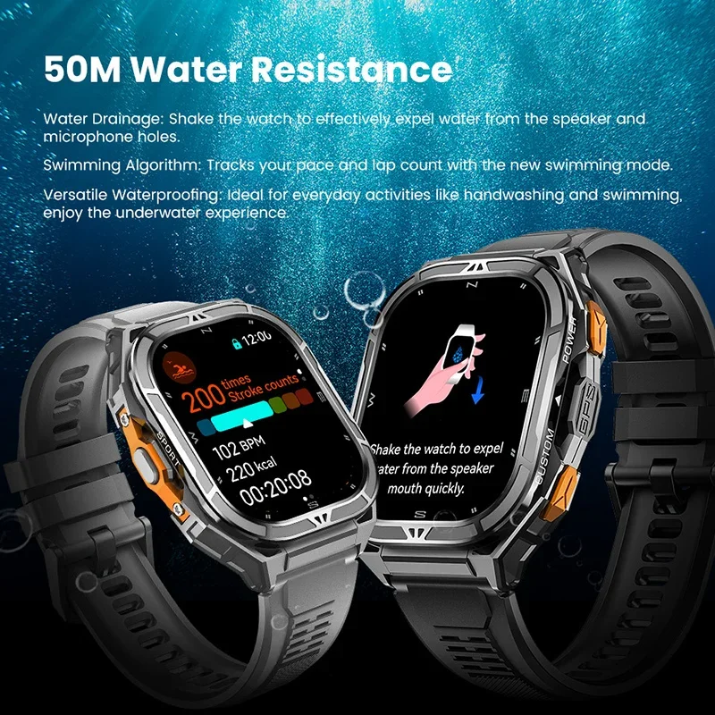 Luxury AMOLED Smartwatch Real  - Compass Watch Luxury recensione e prezzo