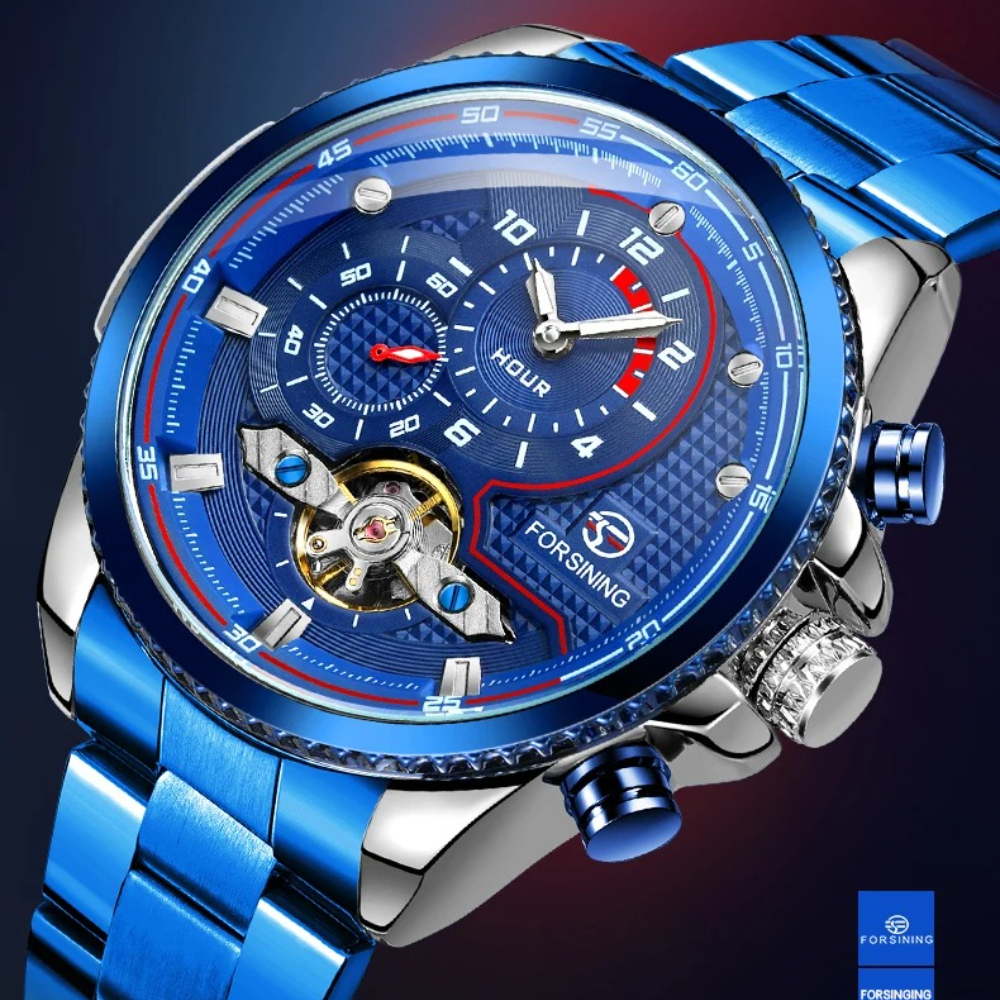 Luxury Brand Blue Male Mechani - Luxury Watch Nice recensione e prezzo