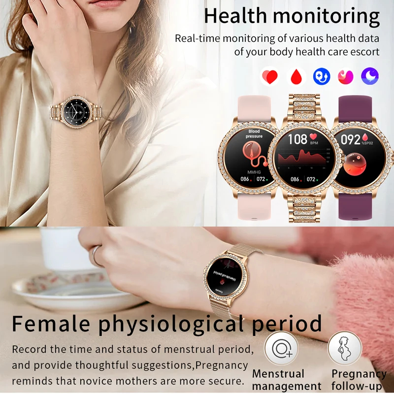 Fashion Luxury Gold Women Smar - Compass Watch Luxury recensione e prezzo